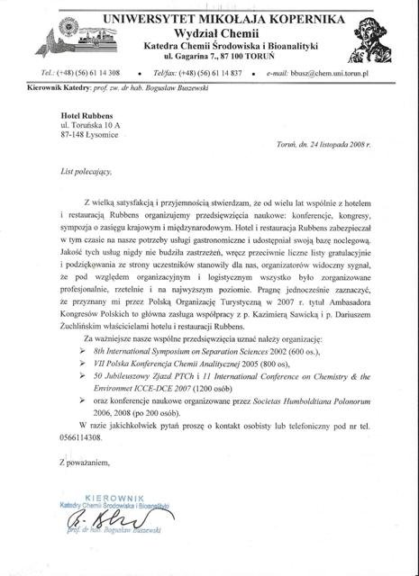 referencje umk